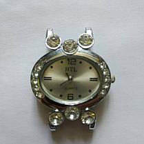 Годинник жіночий кварцовий зі стразами без ремінця, фото 5