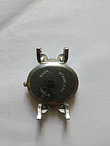 Годинник жіночий кварцовий зі стразами без ремінця, фото 4