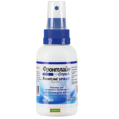 Спреї від бліх та кліщів для собак