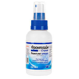 Спрей Фронтлайн Merial Frontline Spray проти бліх і кліщів 100 мл