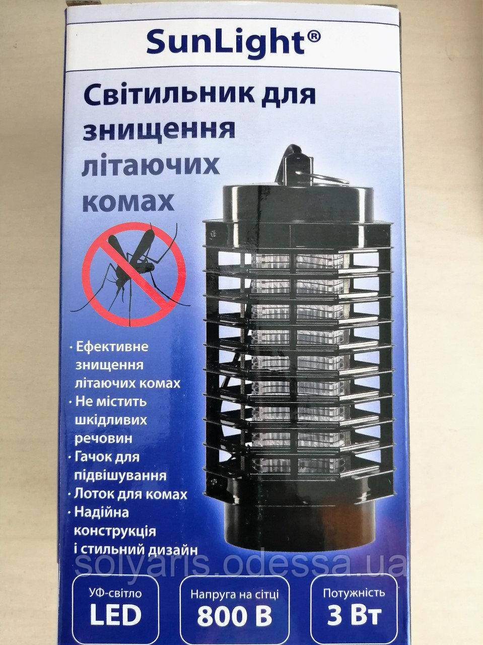 Антимоскитный LED світильник 3 W 220 V MK-003