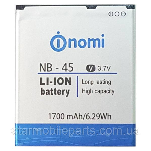 Акумулятор NB-45 (батарея) Nomi i450 Trend (Li-ion 3.7v 1700mAh)