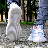Чоловічі кросівки Adidas Yeezy Boost 350 Static рефлективні 36-44рр. (топ ААА+), фото 9