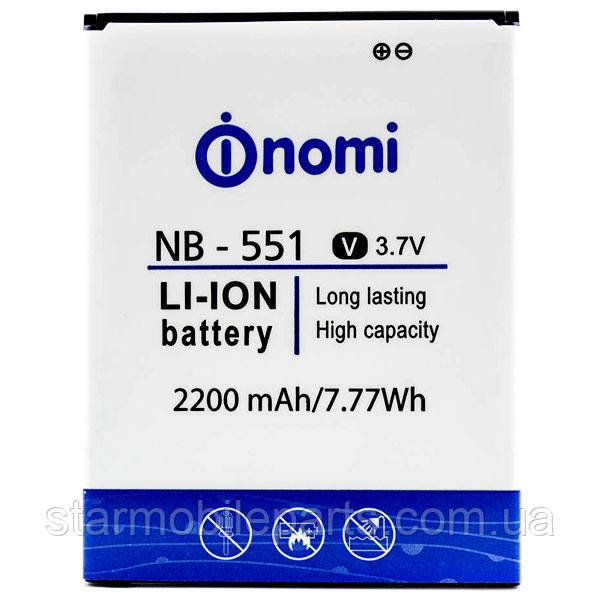 Акумулятор NB-551 (батарея) Nomi i551 Wave (Li-ion 3.7v 2200mAh)