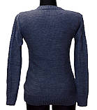 Жіночий светр. Синій. Туреччина, фото 3