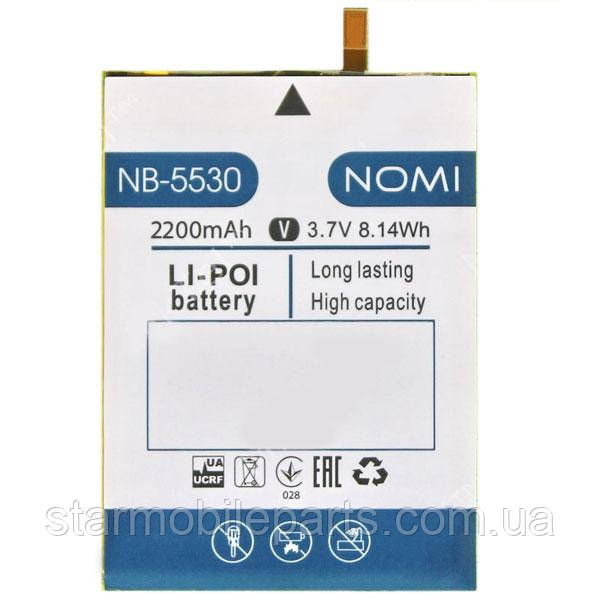 Акумулятор NB-5530 (батарея) Nomi i5530 Space X (Li-ion 3.7v 2200mAh)