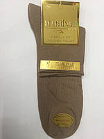 Шкарпетки чоловічі бавовна середньої висоти без шва Marjinal колір бежевий