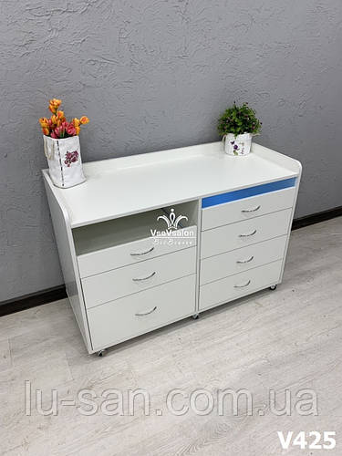 Большая тумбочка с УФ лампой Модель V425 (ID#977700535), цена: 6460 ...