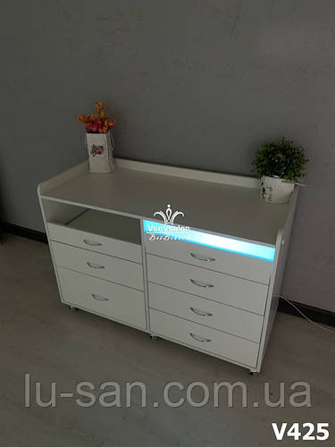 Большая тумбочка с УФ лампой Модель V425 (ID#977700535), цена: 6460 ...