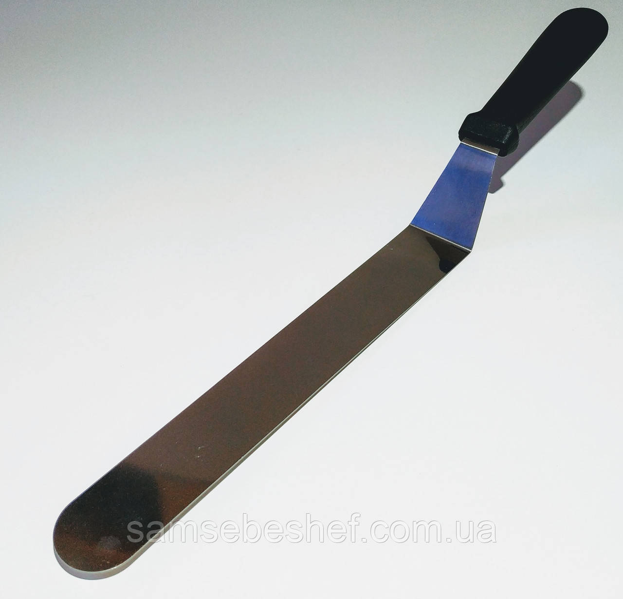 Шпатель кондитерський вигнутий 25 см GA Династія 5212B, фото 1