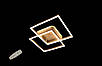 Сучасна світлодіодна люстра з почерговим включенням трьох режимів і пультом 2001-2 білий,чорний, фото 2
