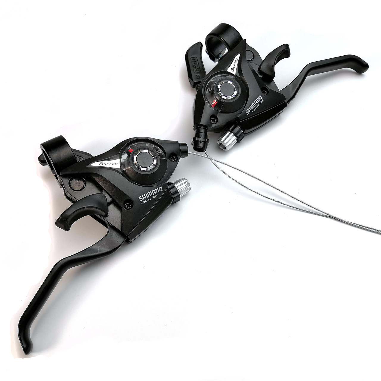 Манетки моноблок Shimano ST-EF51 3 + 8 швидкостей