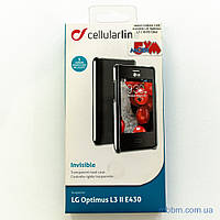 Чохол Cellular Line Invisible LG Optimus L3 2 E430 clear