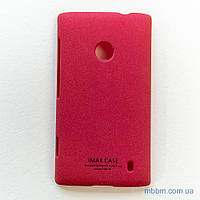 Чехол iMAK Cowboy Nokia Lumia 520 pink