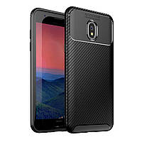 Чехол Carbon Case Samsung Galaxy J3 2018 Черный