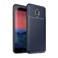 Чехол Carbon Case Samsung Galaxy J3 2018 Синий