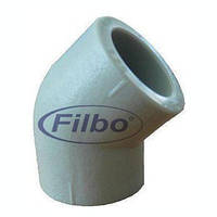 Кутник PPR діаметр 32 х 45*градусів Filbo ltd