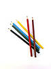 Набір кольорових олівців 6шт. зображення для хлопчика, фото 2
