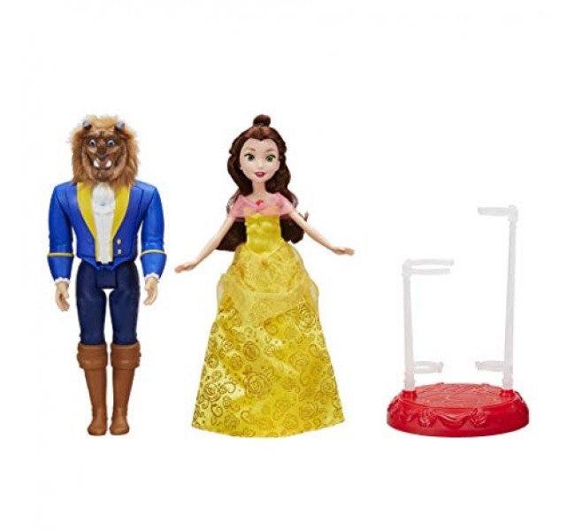 Дісней принцеса Белль Бель Красуня і чудовисько Disney Princess Belle Enchanted Ballroom Reveal