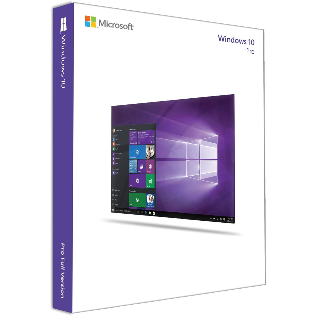 Microsoft Windows 10 Pro 64-bit OEM (FQC-08909)