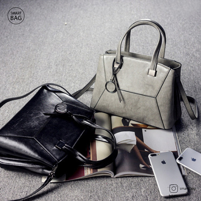 Класична повсякденна сумка жіноча шкіряна