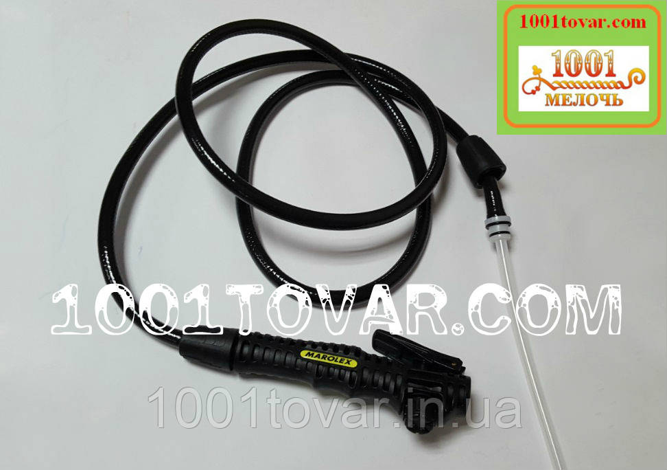 Шланг з гайками R011d + кран клапан + трубка Marolex 1,70 м. Ремкомплект Marolex (Маролекс) 170 див., фото 1