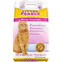 Кварцовий наповнювач для туалетів котів Litter Pearls Мікро Кристалс (MC), 4,77кг