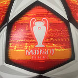 М'яч футбольний ADIDAS FINALE MADRID 19 TOP TRAINING DN8676 (розмір 4), фото 6