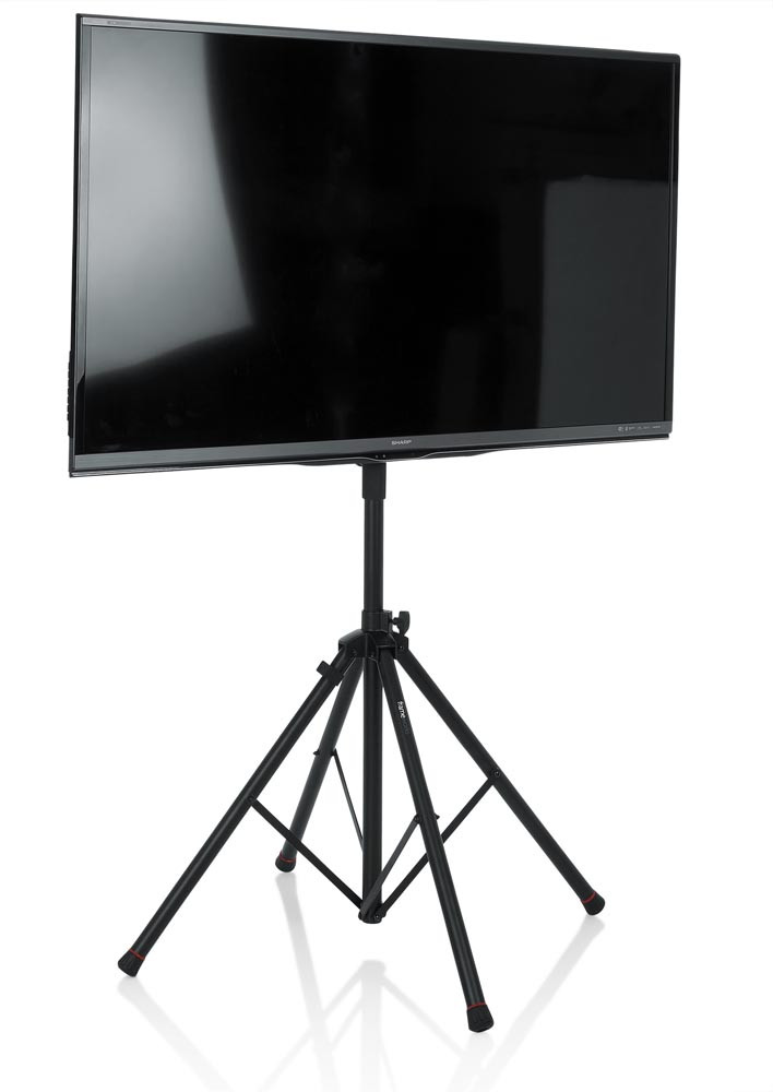 Стійка, тримач для LCD/LED телевізора Gator Frameworks GFW-AV-LCD-15 Standard Quadpod LCD/LED Stand, фото 1