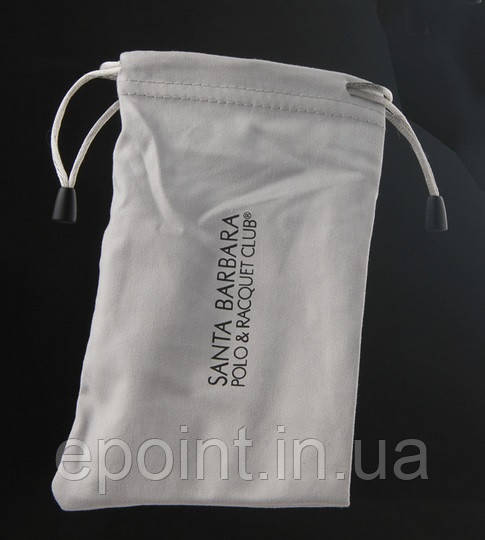 М'який чохол мішечок для окулярів, футляр, сумочка, світло-сірий колір, фото 1