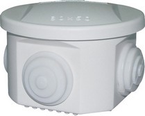 Коробка розподільна з кришкою 60х50 мм для труб, фото 1