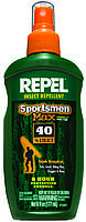 Спрей от комаров REPEL Sportsmen Max Formula 40% Deet. Сделано в USA. Защита до 8 часов