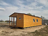 Дачні,садові,каркасні будиночки!6×8.5 включаючи терасу., фото 6