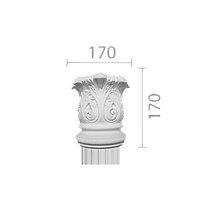 Капитель из гипса, гипсовая капитель кп-71 (1/2)
