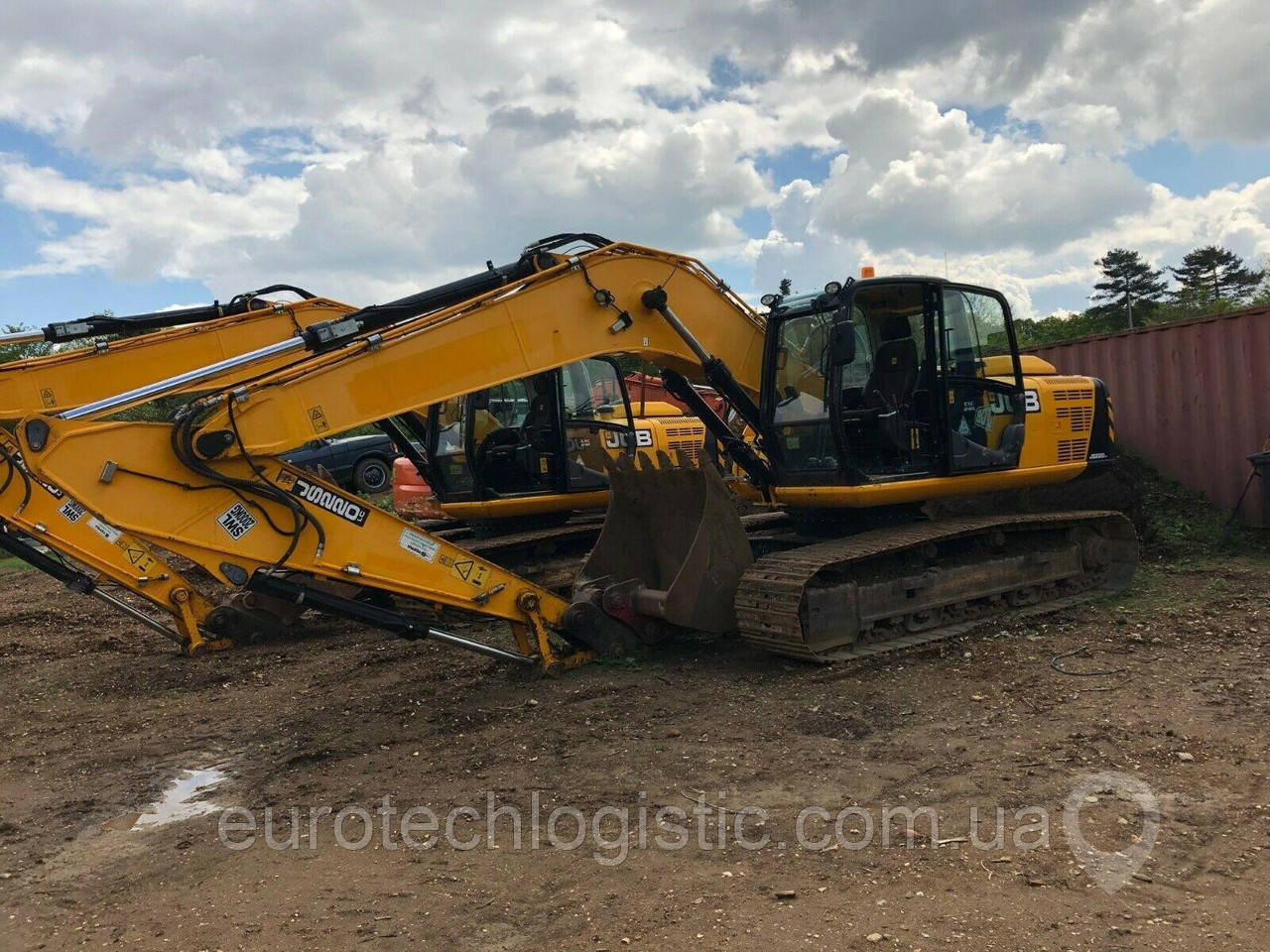 Гусечний екскаватор JCB JS220 LC.
