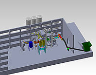 Установка для производства сухих смесей