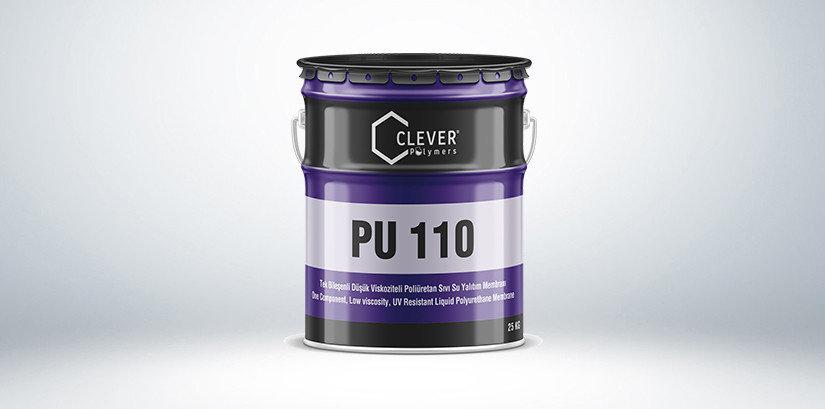 Однокомпонентна поліуретанова гідроізоляція Clever PU Base 110,5 кг (сірий)