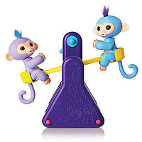 Fingerlings Baby Monkey інтерактивні мавпочки Фінгерлінгс Мавпа Бебі на гойдалці