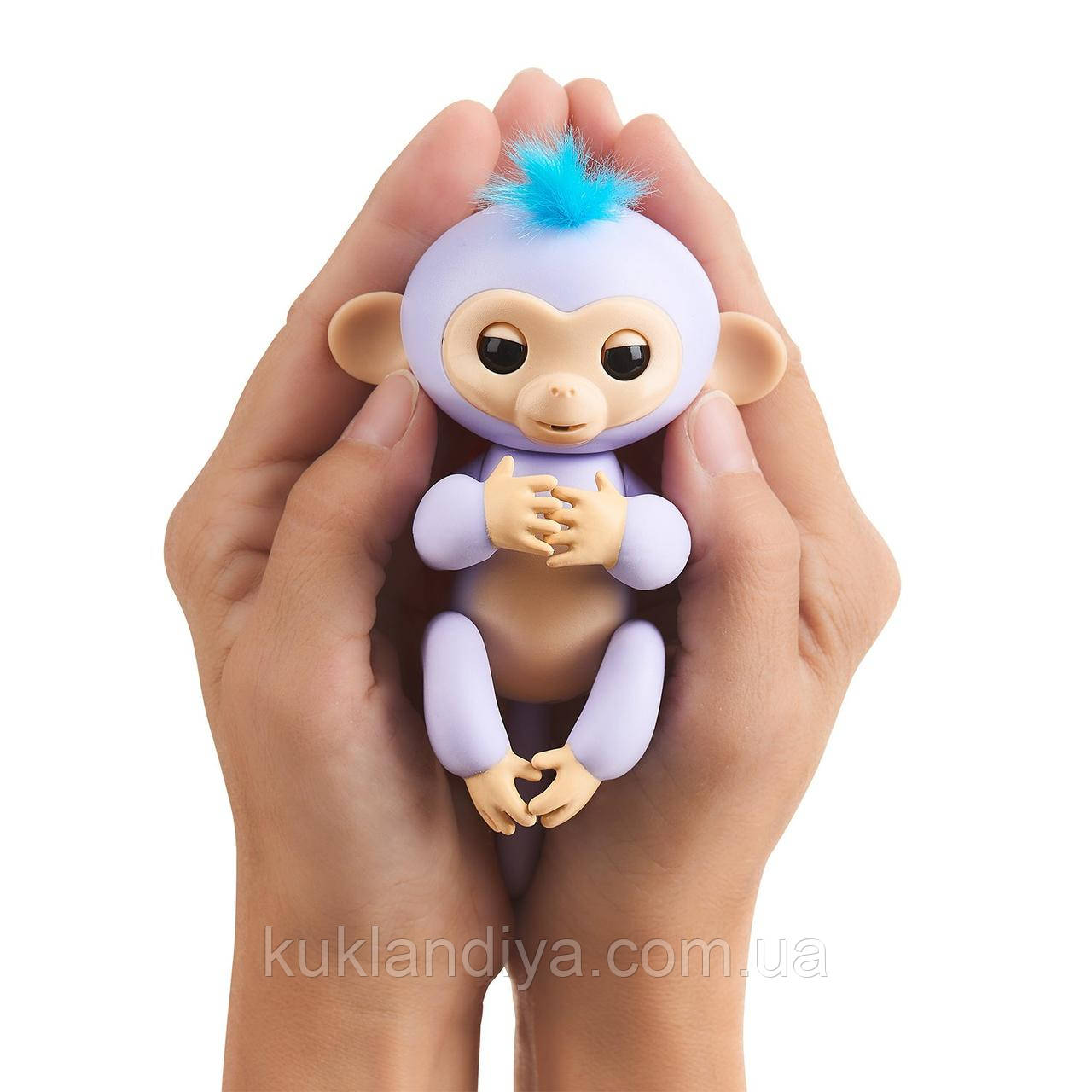 Fingerlings Baby Monkey интерактивные обезьянки Фингерлингс Обезьянка Беби на качели - фото 8 - id-p653067160