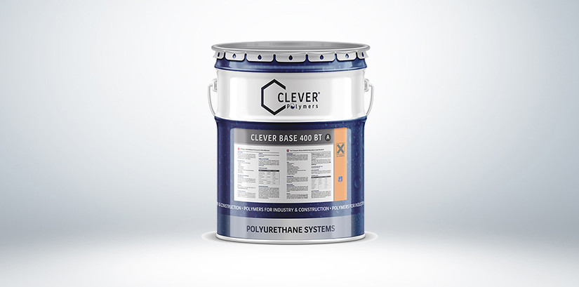 Двухкомпонентная битумная гидроизоляция CLEVER PU 400 BT, 15кг, фото 1