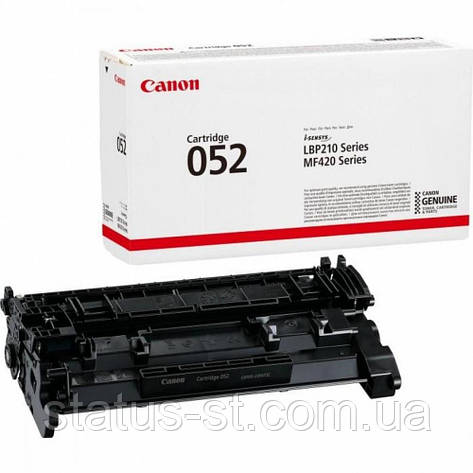 Заправка картриджа Canon 052 до принтера i-sensys LBP212dw, LBP214dw, LBP215x, MF421dw, MF426dw, MF428x, фото 1
