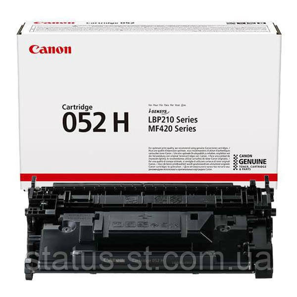 Заправка картриджа Canon 052H до принтера i-sensys LBP212dw, LBP214dw, LBP215x, MF421dw, MF426dw, MF428x