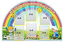 Стенд для фотографій "Наша дружна сімейка"