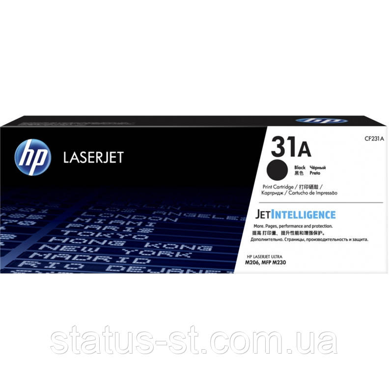 Заправка картриджа HP 31A (CF231A) для HP LaserJet Ultra M206dn, M230sdn