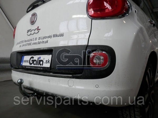 Оцинкованный фаркоп для Fiat 500L Trekking 12- Фиат 500Л Треккинг - фото 9 - id-p605669534