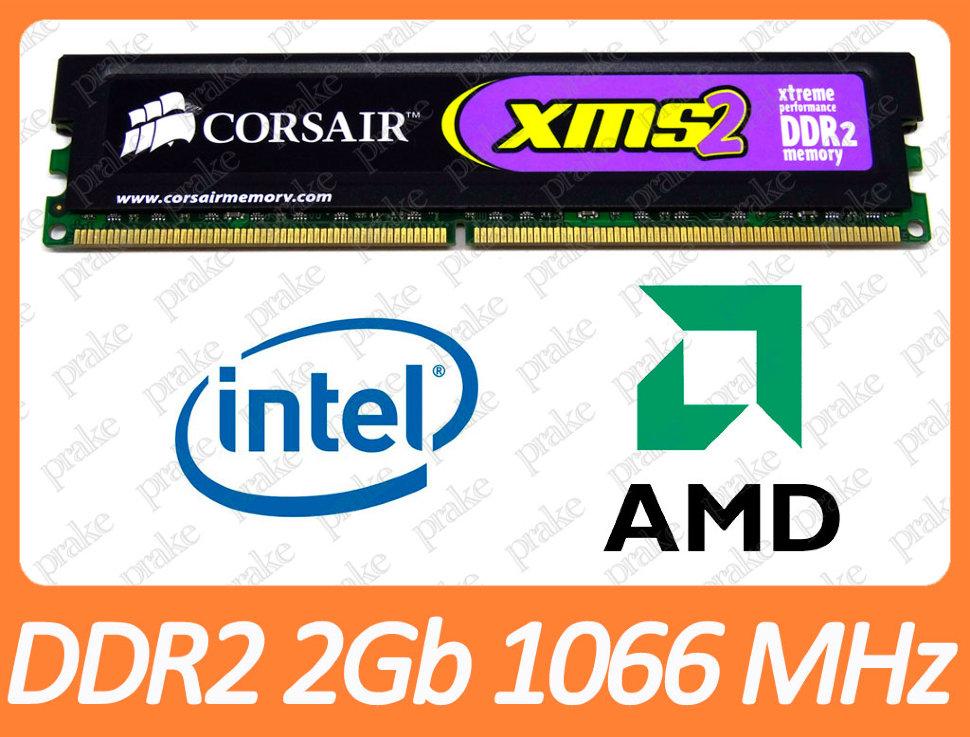 DDR2 2GB 1066 MHz (PC2-8500) CL5 Corsair CM2X2048-8500C5, фото 1