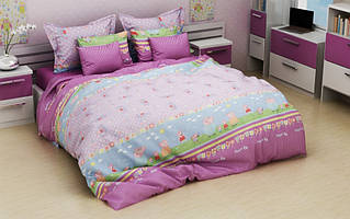 Дитяча постільна білизна ПЕППА Moon Love ранфорс 251609 Дитячий