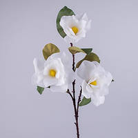 Магнолія з латексу біла Квіти штучні