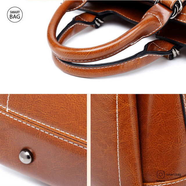 Жіноча шкіряна сумка на одне плече