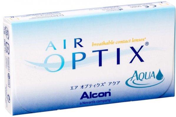 Лінзи щомісячної заміни Air Optix Aqua